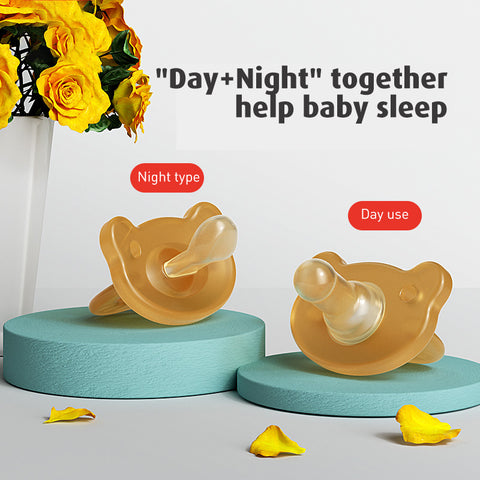 Babyproph Premium Nano Brown Newborn Baby Pacifier Day and Night