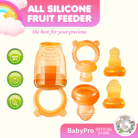 Babyproph Premium Nano Silver Pacifier Fresh Food Fruit Nibble Feeder Teether