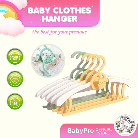 Babyproph Premium Baby Hanger Adjustable Kids Clothes Hanger Rack Display PP Material