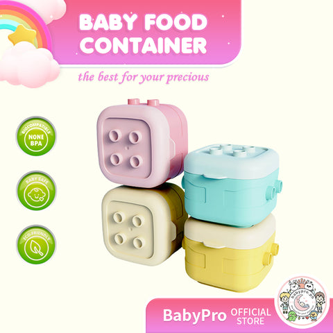 Babyproph Premuim Baby Food Portable Storage Container Cubes Stackable 120ml