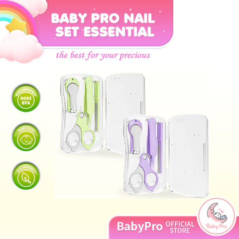 Babyproph Baby Nail Care set  4 in 1 Safety Grooming Tools