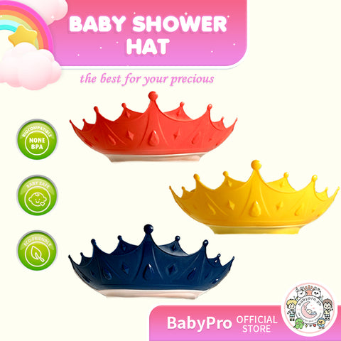 Babyproph Newborn Baby Shower Cap Adjustable Hair Wash Hat for Ear Protection Safe Children Kids Shampoo