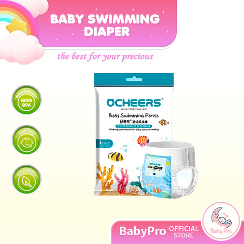 Babyproph Ocheers Ocean Swimming Diapers Waterproof Pull-Up Pants Baby Disposable L M XL XXL