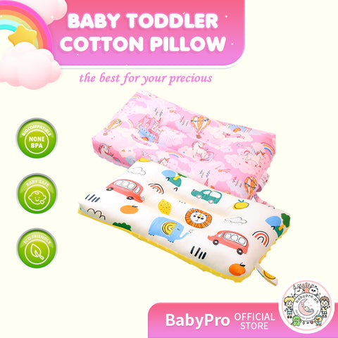 Babyproph Premium Pure Cotton Baby & Kids Sleeping Pillow Cover 0-10 Years old Toddler