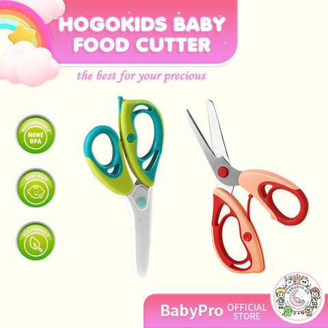 Babyproph Premium Hogokids Stainless Steel Multi-function Baby Toddler Food Cutter Scissors