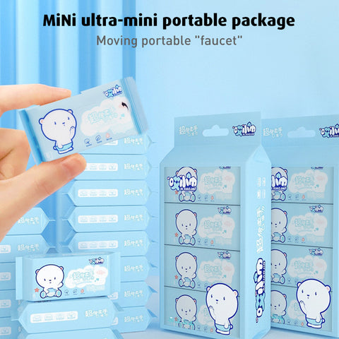 Babyproph Premium Baby Mini Wipes Pocket Portable Wipes Multipurpose Daily Use