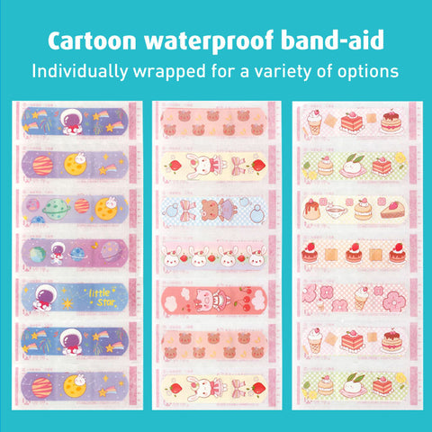 Babyproph Premium 20PCS/Box Cute Bandage Waterproof Breathable Band Aid