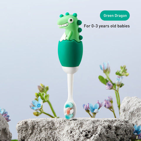 Babyproph Premium Cute Cartoon Animal Kids Toothbrush Dinosaur Toothbrush Baby Oral Care