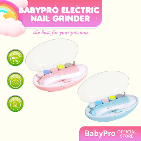Babyproph Premium Baby Electric Nail Polish Grinder Set Baby Nail Trimmer