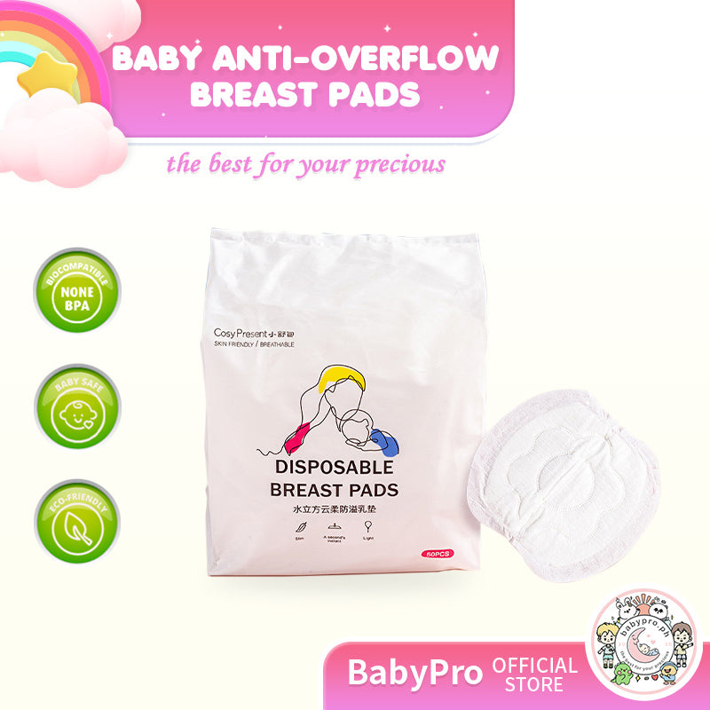 Babyproph Nursing Breast Pads Disposable Anti-Leak Milk Pads for Mommies