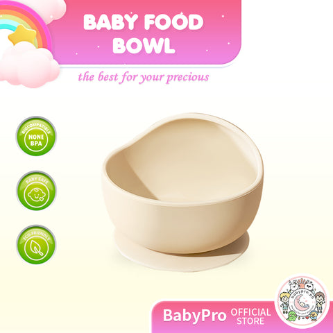 Babyproph Silicone Suction Food Bowl for Baby BPA Free