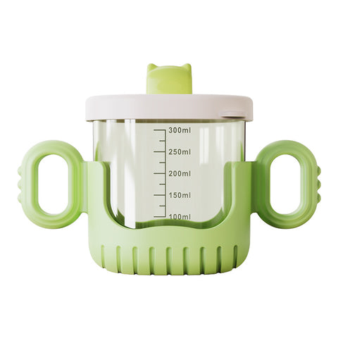 Babyproph Baby Crocodile Training Cup With Silicone Straw BPA free