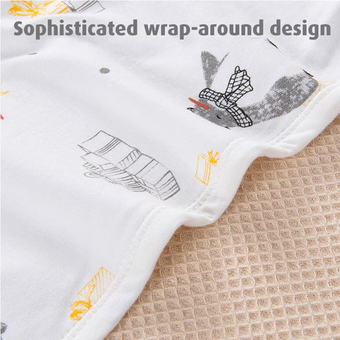 Babyproph Cotton Swaddle Sleeping Bag Two-Way Zip For Baby