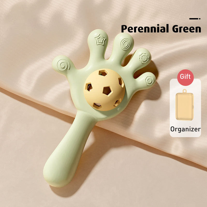 Babyproph Silicone Hand Shape Rattle Teether Toy for Baby - High ...