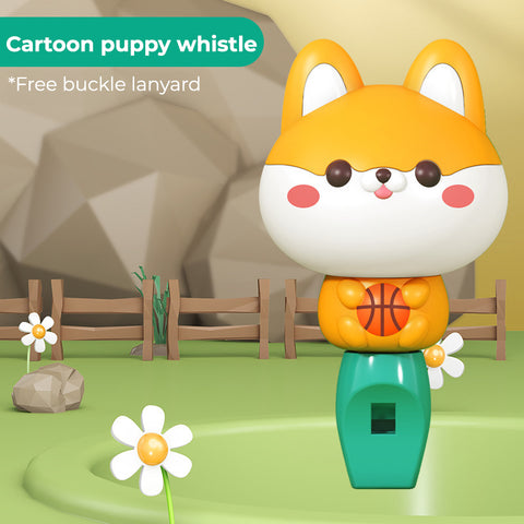 Babyproph Kids Cartoon Animal Whistle Toy With Lanyard