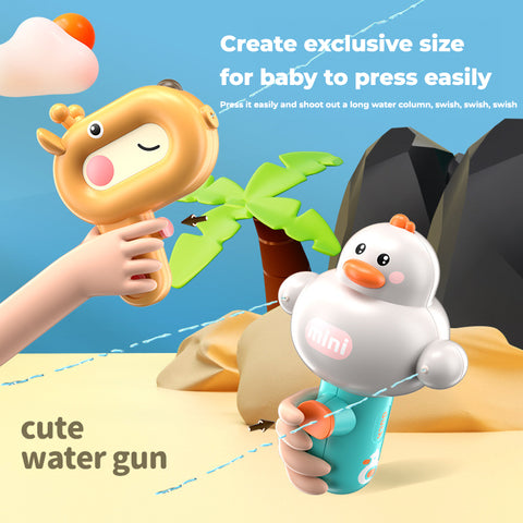 Babyproph Children's Cartoon Dinosaur and Giraffe Mini Water Gun Toy