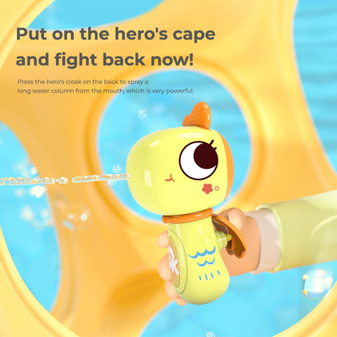 Babyproph Children's Cartoon Hero Cloak Mini Water Gun Toy