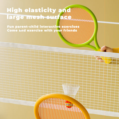 Babyproph Kids Badminton/Tennis Rackets and Ball Toy Set Indoor and Outdoor Sports Play