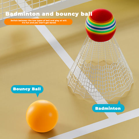 Babyproph Kids Badminton/Tennis Rackets and Ball Toy Set Indoor and Outdoor Sports Play