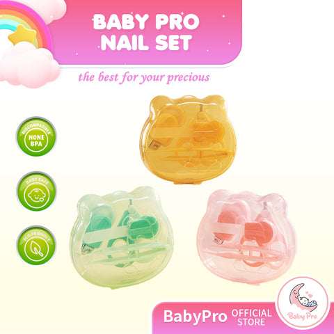 Babyproph Portable 4 in 1 Bear Nail Clipper Set For Baby