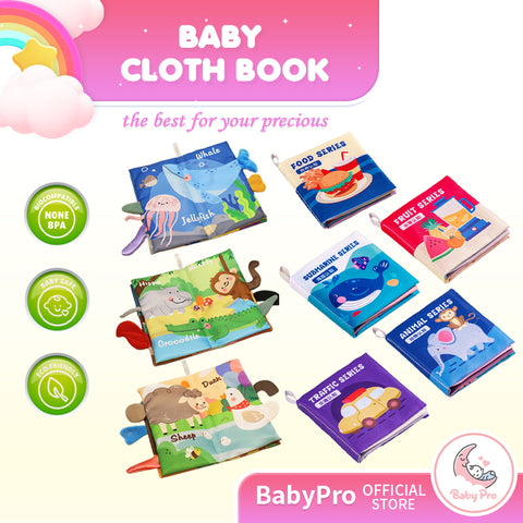Babyproph Children's Educational Soft Cloth Books