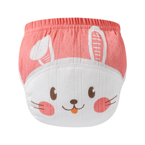 Babyproph Washable Training Pants Breathable Cute Cartoon Animal Diaper Pants for Baby