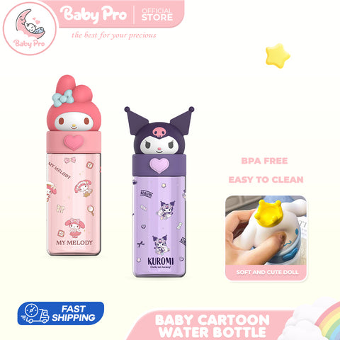 Babyproph Kids Kuromi Drinking Water Bottle Hot Cold Leakproof Water Bottle 500 ML