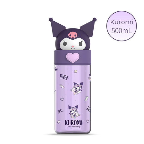 Babyproph Kids Kuromi Drinking Water Bottle Hot Cold Leakproof Water Bottle 500 ML