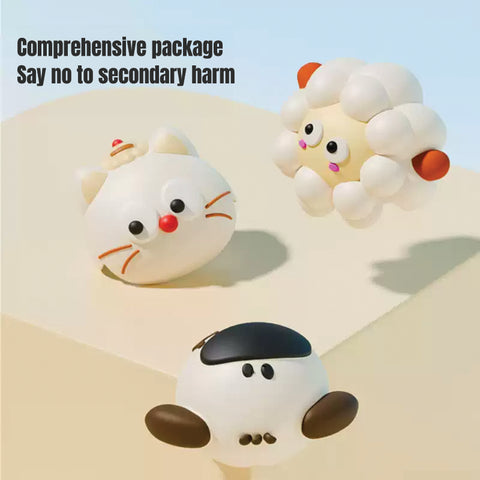 Babyproph 4Pcs Baby Cartoon Sheep Safety Silicone Table Corner Protection Cover Anti-Collision Corner Guard