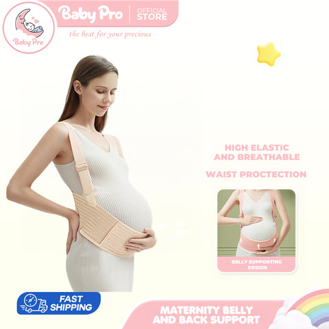 Babyproph Pregnancy Belly Support & Back Support Belt Breathable Pregnancy Belly Band