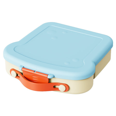 Babyproph Kids Bread Shaped Lunch Box Set With Sauce Box Spoon And Fork