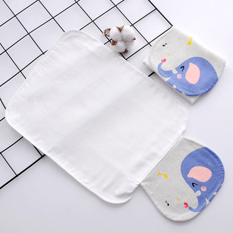 Babyproph Premium Baby Back Sweat Absorbent Towel Cute Animal Design