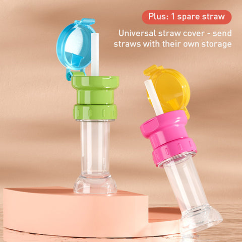 Babyproph Premium Silicone Drinking Straws Replacement Child Travel Mug Straws Reusable