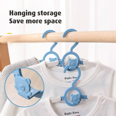 Babyproph Premium Baby Hanger Adjustable Kids Clothes Hanger Rack Display PP Material