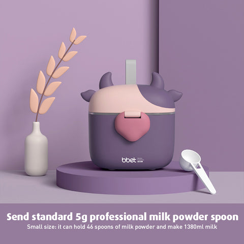 Babyproph Premium Bbet Milk Powder Container with Spoon Storage Dispenser Large Capacity Portable