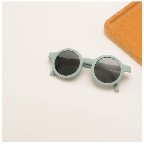 Babyproph Premium Children Sunglasses Kids Anti-ultraviolet Sunglasses  Frosted Round Frame UV Sun Protection