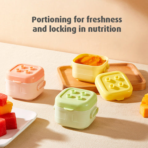 Babyproph Premuim Baby Food Portable Storage Container Cubes Stackable 120ml