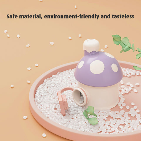 Babyproph Premium BBET Mushroom Milk Powder Container Snack Container Purple | Green