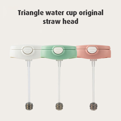 Bbet Triangle Bottle Lid Straw | Baby Triangle Bottle Accessories