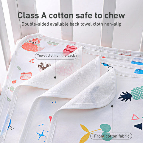 Babyproph Premium Baby Waterproof Cotton Changing Pad Mattress Protector