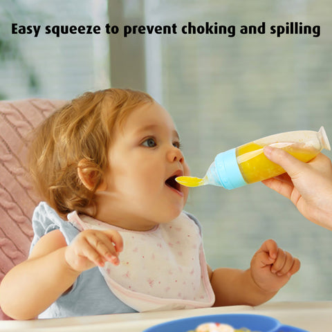 Babyproph Premuim Baby Soft Silicone Spoon Feeding Bottle Eat-bottle Bottle Multifunction
