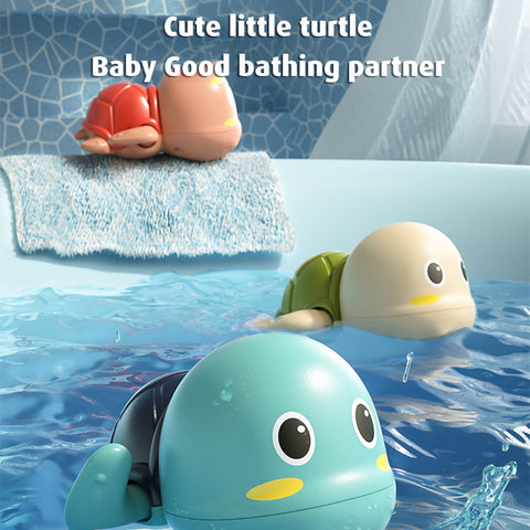 Babyproph Premium Baby Bath Toy Tortoise Water Wind-up Turtle Kids Beach Toys